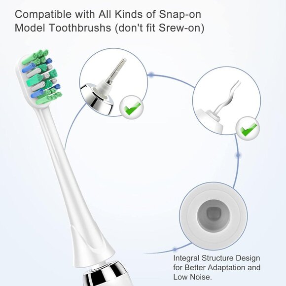 36 SONICARE REPLACEMENT HEADS ELECTRIC BRUSH HEAD COMPATIBLE WITH SNAP-ON MODELS - Picture 7 of 15